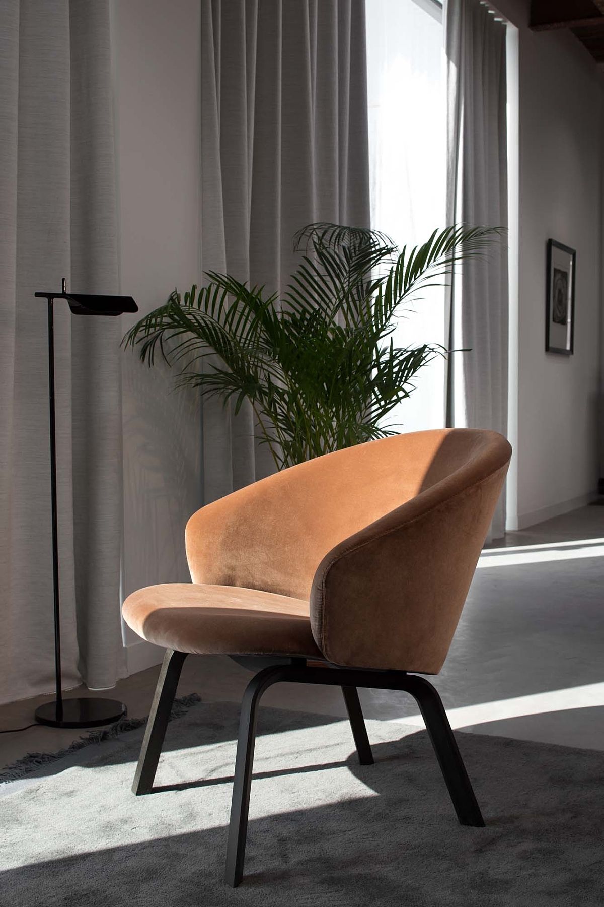 Close van Arco is een serie stoelen en barstoelen voor het moderne interieur.