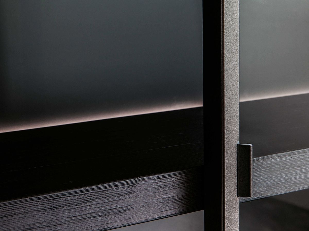 Mooie detaillering en hoge kwaliteit bij de kastsystemen van Italiaans meubelfabrikant Porro.